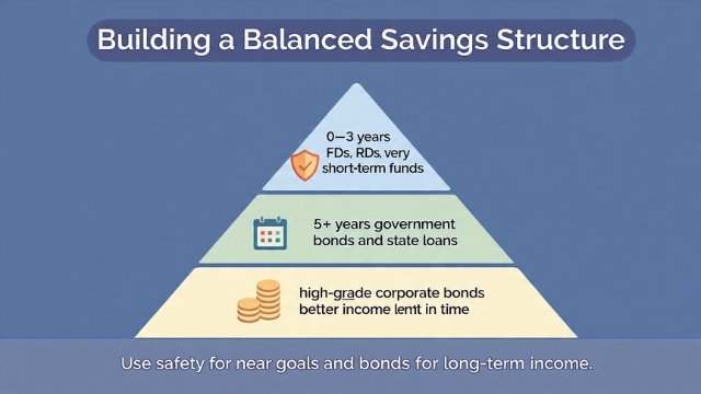 Building a balanced savings structure