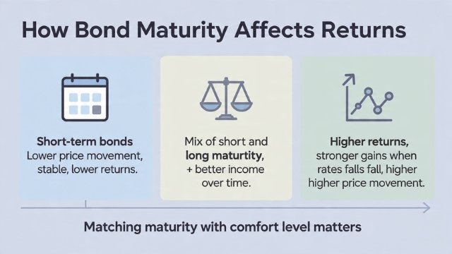 How bond maturity affects returns and comfort